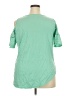 Roaman's Green Short Sleeve Top Size 18 (L) - photo 2