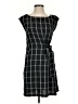 Ann Taylor LOFT Plaid Black Casual Dress Size 0 - photo 1
