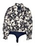 Style Me Blue Long Sleeve Blouse Size S - photo 1