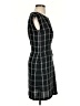 Ann Taylor LOFT Plaid Black Casual Dress Size 0 - photo 4
