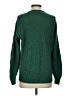 LC Lauren Conrad Solid Green Pullover Sweater Size XS - photo 2
