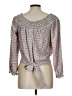 Willow & Root Gray Long Sleeve Blouse Size L - photo 2