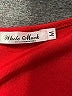 White Mark Solid Red Casual Dress Size M - photo 7