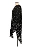 Cupio 100% Viscose Polka Dots Black Casual Dress Size L - photo 5