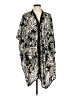 Eloise Floral Multi Color Black Kimono Size Med - Lg - photo 1