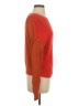 Central Park West Color Block Red Pullover Sweater Size S - photo 4