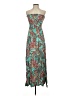 Unbranded Paisley Teal Casual Dress Size XS (estimated) - photo 1