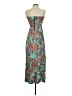 Unbranded Paisley Teal Casual Dress Size XS (estimated) - photo 2