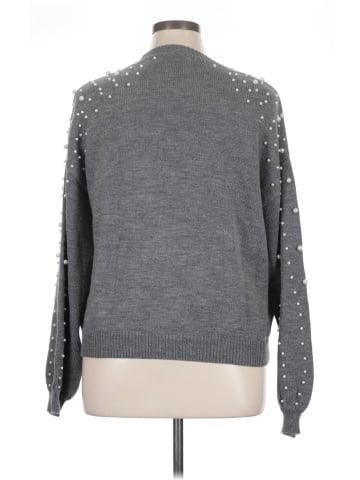 Blooming Jelly Wool Pullover Sweater (view 2)
