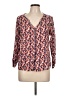 Splendid Orange Long Sleeve Blouse Size L - photo 1