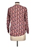 Splendid Orange Long Sleeve Blouse Size L - photo 2