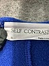 Self Contrast Blue Pullover Sweater Size M - photo 4