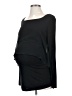 Seraphine 100% Polyester Black Long Sleeve Top Size 2 - photo 1