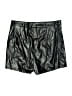 Shein 100% Polyester Metallic Silver Athletic Shorts Size L - photo 2