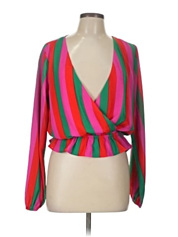 Show Me Your Mumu Long Sleeve Blouse (view 1)