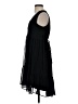 Calvin Klein 100% Polyester Solid Black Cocktail Dress Size 2 - photo 5