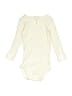 Jamie Kay Solid Ivory Long Sleeve Onesie Size 2 - photo 1