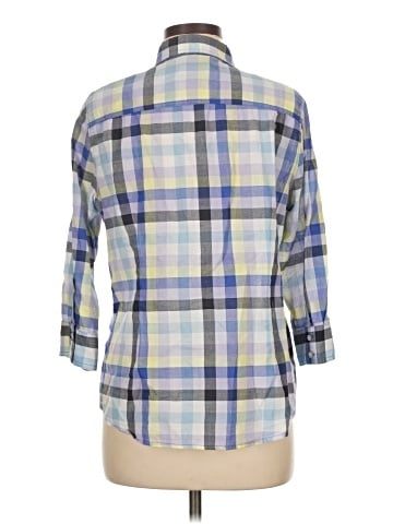 IZOD 3/4 Sleeve Button-Down Shirt (view 2)