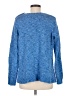 J.Jill Tweed Blue Pullover Sweater Size M - photo 2