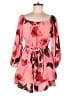 Express Floral Pink Romper Size S - photo 1