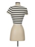 Zara Ivory Short Sleeve Top Size S - photo 2