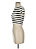 Zara Ivory Short Sleeve Top Size S - photo 5