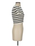 Zara Ivory Short Sleeve Top Size S - photo 4