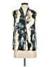Shein 100% Polyester Ivory Sleeveless Blouse Size M - photo 1