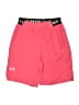 Under Armour 100% Polyester Pink Athletic Shorts Size S - photo 1
