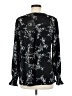 Funlingo Black Long Sleeve Blouse Size M - photo 2