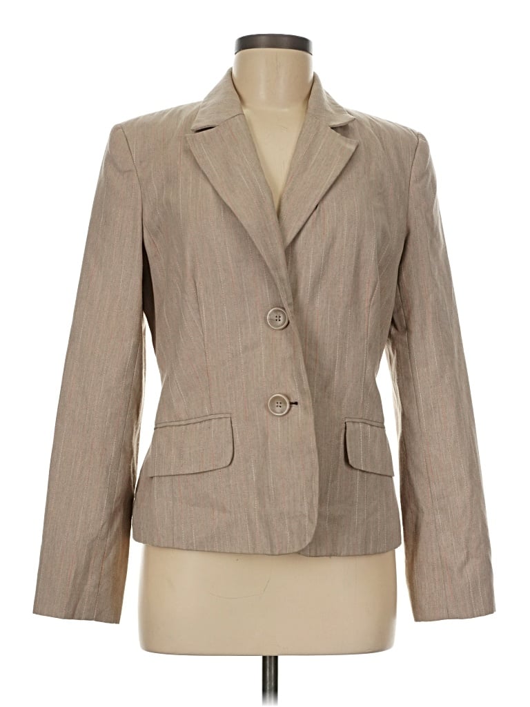 Pre-owned Merona Blazer Jacket In Brown