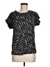 Bobeau Tweed Black Short Sleeve T-Shirt Size M - photo 1