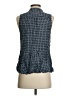 Gap 100% Viscose Blue Sleeveless Blouse Size S - photo 2