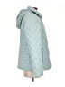 Gallery 100% Polyester Argyle Teal Coat Size S - photo 4