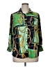 Inner Circle Inc. Green 3/4 Sleeve Blouse Size 1X - photo 1