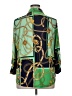 Inner Circle Inc. Green 3/4 Sleeve Blouse Size 1X - photo 2