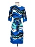 BCBGMAXAZRIA Print Blue Cocktail Dress Size XS - photo 2