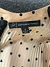 Adrianna Papell 100% Polyester Polka Dots Ivory 3/4 Sleeve Blouse Size S - photo 6