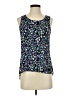 Express Outlet 100% Polyester Blue Sleeveless Blouse Size XS - photo 1