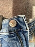 American Eagle Outfitters Color Block Blue Jeans Size 4 R - photo 7