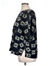 Sarah B Studio 100% Polyester Multi Color Black Short Sleeve Blouse Size 1X - photo 5