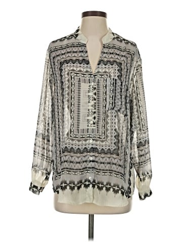 Staring at Stars Long Sleeve Blouse (view 1)