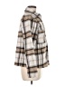 MELLODAY Plaid Gray Coat Size M - photo 4