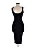 Nookie Solid Black Cocktail Dress Size 6 - photo 2