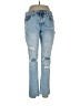 Rouge Hearts Blue Jeans Size 34 waist - photo 1