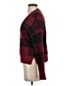William Rast Plaid Burgundy Pullover Sweater Size XS - photo 5