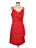 Curlbiuty Solid Red Cocktail Dress Size L - photo 1