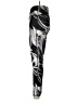 Assorted Brands Graphic Silver Black Leggings Size M - photo 5