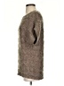Express 100% Polyester Tweed Brown Pullover Sweater Size S - photo 5
