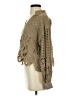 Solitaire 100% Acrylic Tan Long Sleeve Blouse Size S - photo 5